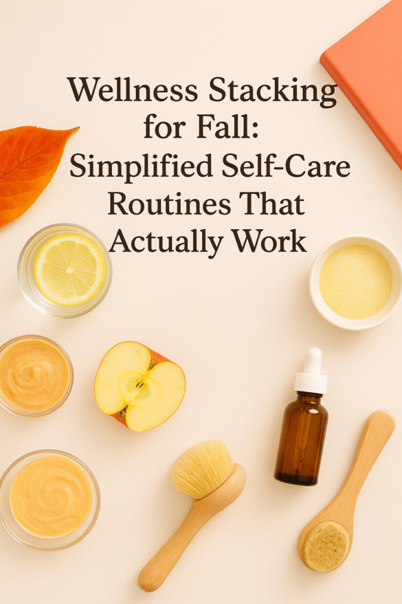 Wellness Stacking for Fall: Simplified Self-Care Routines That Actually Work