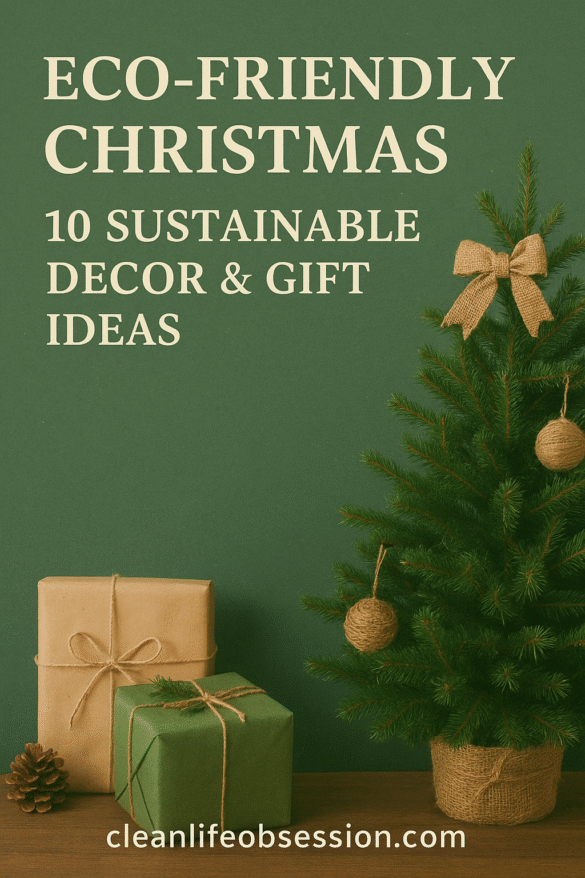 Eco-Friendly Christmas: 10 Sustainable Decor & Gift Ideas